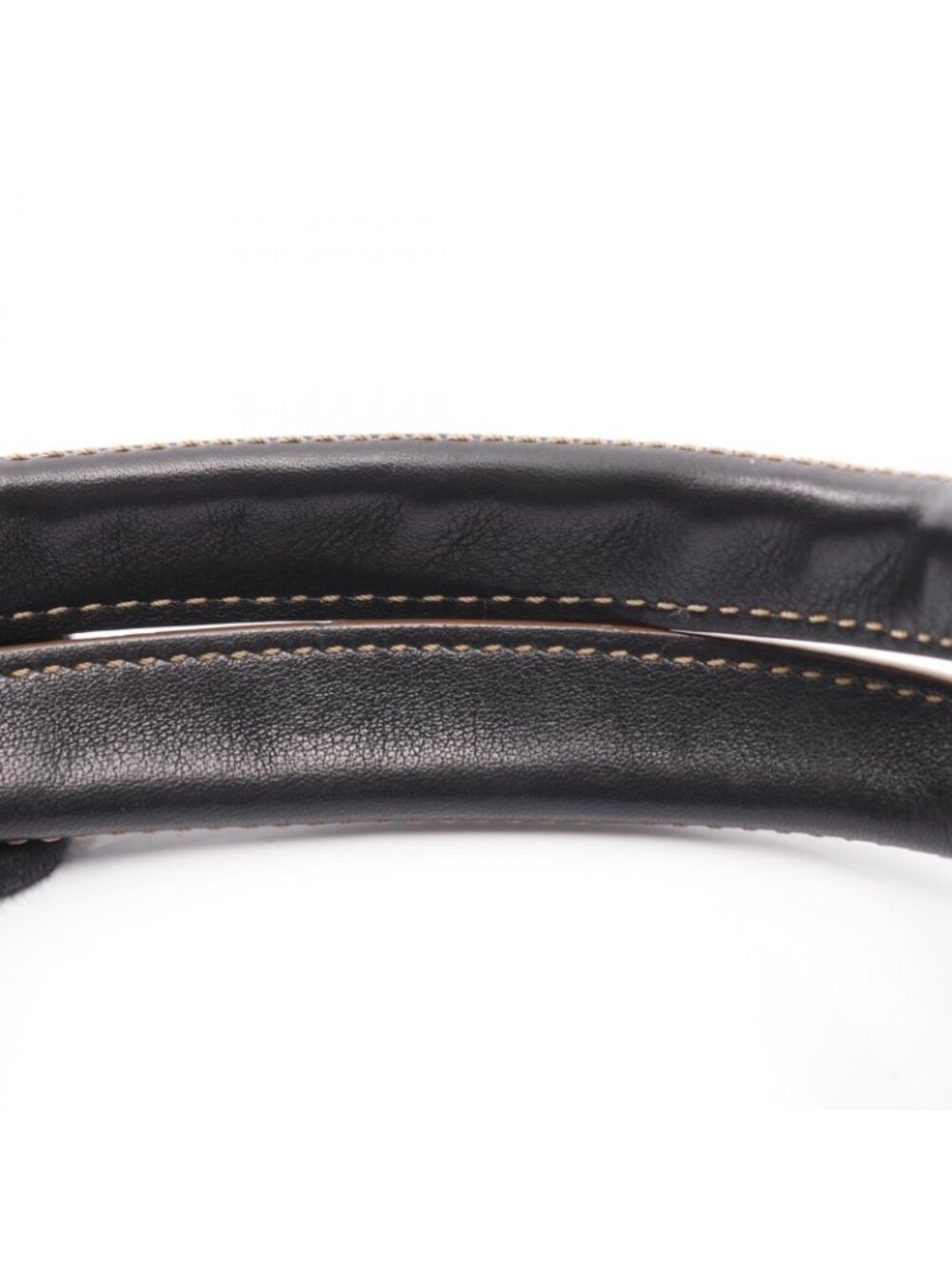 Celine Seri Tote Black Canvas Leather - Picture 8 of 9